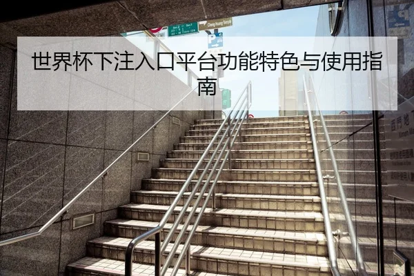 世界杯下注入口平台功能特色与使用指南